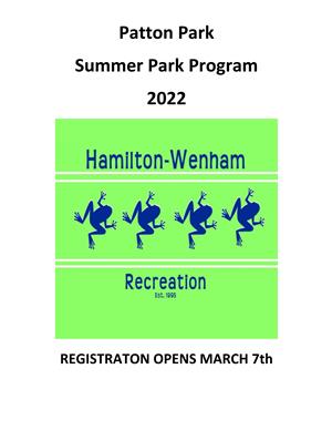 Patton Park Summer Park Program 2022